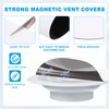 MECCANIXITY 4 Pcs Magnetic Vent Covers, Dia.6.5" Round Air Vent