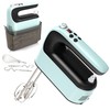 Yomelo 9-Speed Digital Hand Mixer Electric, 400W Powerful DC Motor,