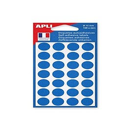 Agipa 111842 Coding Dots Round Diameter: 15 mm, Blue
