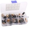 RUNCCI-YUN 20 Pieces 10 Sizes Power Tool Carbon Brushes Replacement