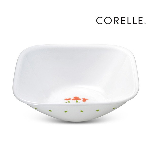Corel Rouge Trio Square Salad Bowl vs. 1P RT-2348, Corel