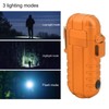 Outdoor Double Arc Electric Lighter Portable Waterproof Flashlight Lighter Charging