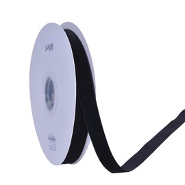 Ribest 5/8" Black Velvet Ribbon by 10 Yards Spool for Chocker Craft Gift Wrapping Decoration