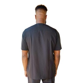 Ladybird Line 815 - Waterproof Men's Terrier Pet Grooming Vest Ideal for Pet Groomers - Solid Back - (Large)