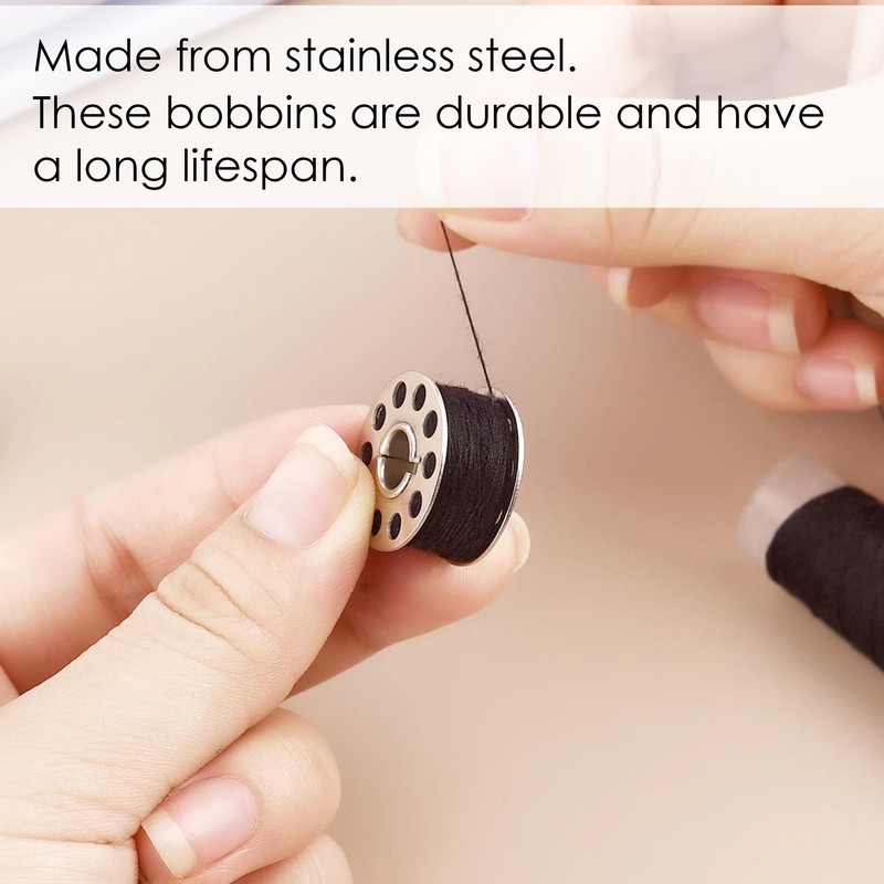 Trimming Shop 10 Pieces Sewing Machine Bobbins - Durable Sewing