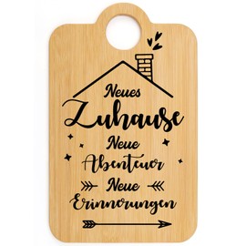 CadeauJoie Housewarming Gifts Home, UV Printed Bamboo Chopping Board, Housewarming Gift, Home, New House Gift for Women, Girlfriend