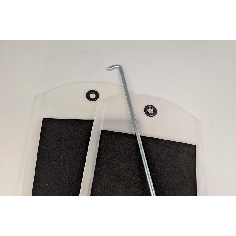 EZ Moves Professional Pull Furniture Slides, 4’ Length (Two Slides