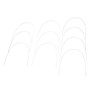 50pcs Stainless Steel Orthodontic Arch Wire Elastic Dental Orthodontic Rectangular