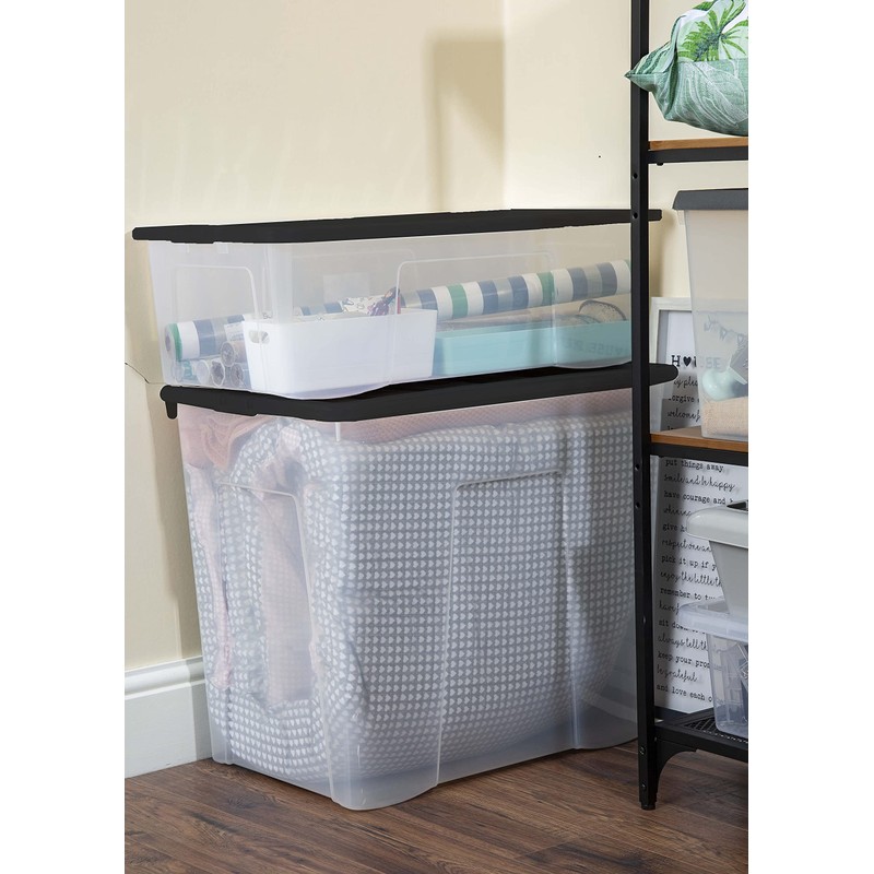 Wham Crystal Clear Plastic Storage Box
