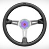 75MM Steering Wheel Horn Button Cover Hexagonal Horn Push Button