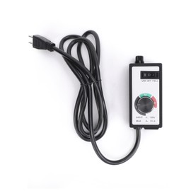 Fan Speed Controller, Variable Speed Switch Controller Adjuster Electric Motor Rheostat Cordless Vent Blower with 2 Meter Cord, AC 120V 1500W 15 Amps US Plug