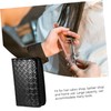 Ipetboom 1Pc Professional Leather Scissor Storage Bag for Hairdressing Tools