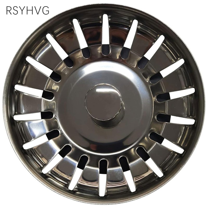 RSYHVG 2PCS Sink Strainer Plug,Kitchen Sink Stainless Steel Thicken Strainer