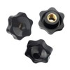 Xiedeai Star Knob Handle - M5 M6 M8 M10 Plastic