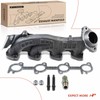 A-Premium Left Engine Exhaust Manifold Kit W/Gasket & Studs &