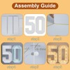 50 Light Up Numbers, Decorative Led Light Up Number Letters,