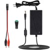 Minidodoca DC 12V 5A Power Supply Adapter Converter Transformer AC