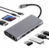 USB C Hub 11 in 1 HD Multimedia Interface VGA