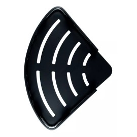 Cnx Organizador Para Regadera En Aluminio, Color Negro Mate