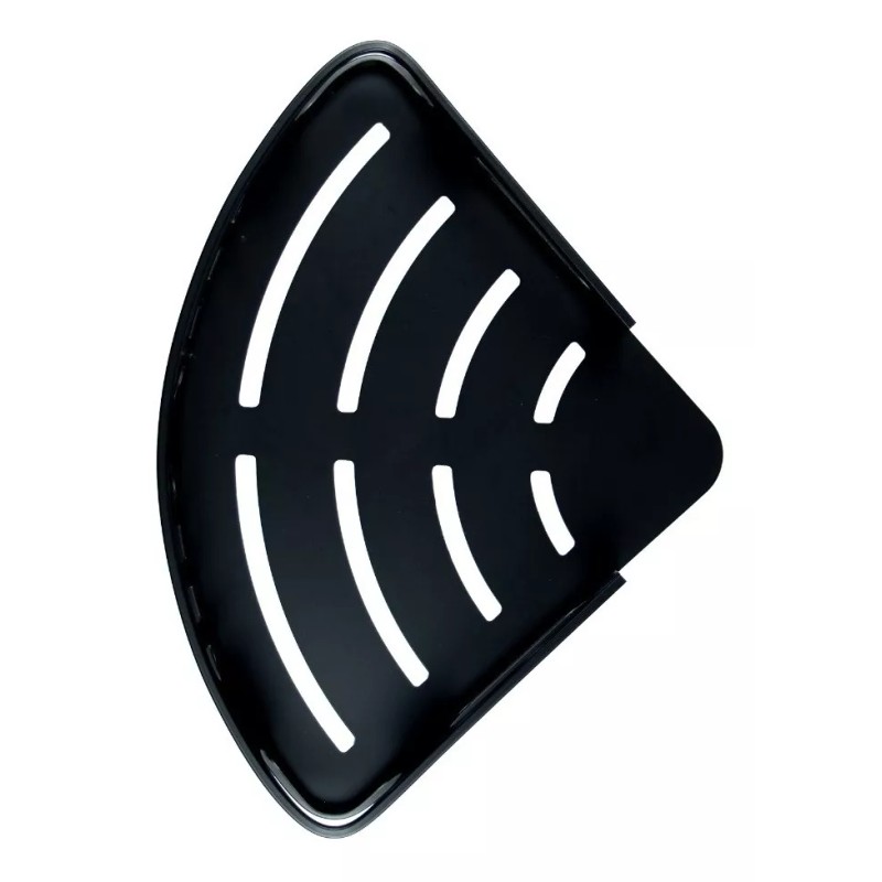 Cnx Organizador Para Regadera En Aluminio, Color Negro Mate