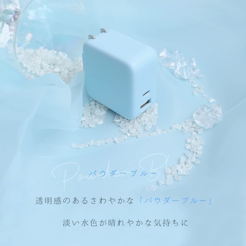 MOTTERU PD65WU1-BL PD65W Compatible, PPS Standard Compatible, USB-C x 1