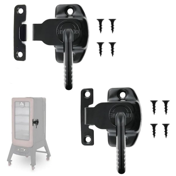 2PCS 1077 Smoker Door Latch Kit, for Pit Boss Pro