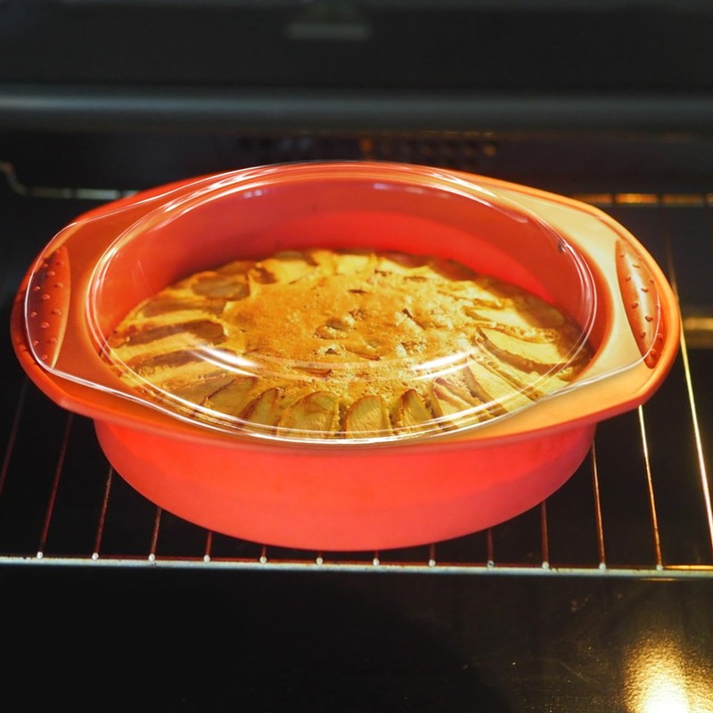 KICHOUSE Glass Microwave Cover Anti Splash Lid for Microwave Oven