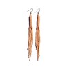 Weavish Long Beaded Dangle Earrings – Boho Native Handmade Seed