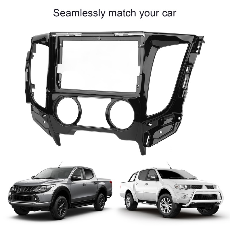 2DIN Car Stereo Radio Fascia Navigation Panel Trim Replacement for