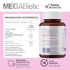 MegaBiotic Probióticos 60 Billones y 11 Cepas| 60 cápsulas 570mg