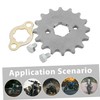 Ciieeo Bike Chain Guard Sprocket Kit Tooth Rear Sprocket Chain