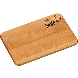Kesper Breakfast Board Smile of Melamine, Multi-Colour, 23.5 x 14 x 0.4 cm