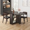 GAOMON Folding Dining Table, Drop Leaf Dining Table for 4,