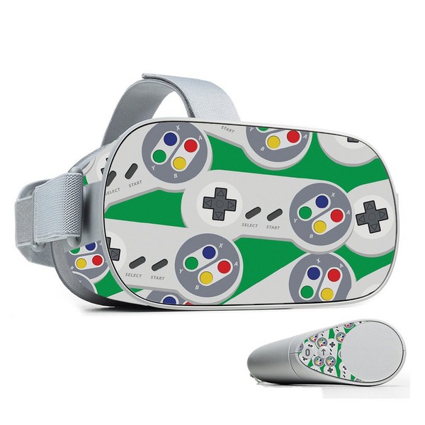 MightySkins Skin Compatible with Oculus Go Mobile VR - Retro