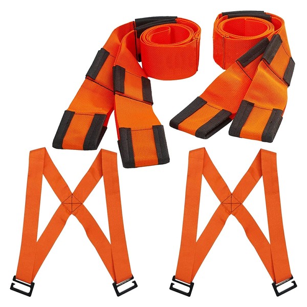 Moving Straps, 2 Person Furniture Shoulder Lifting Straps and Moving
