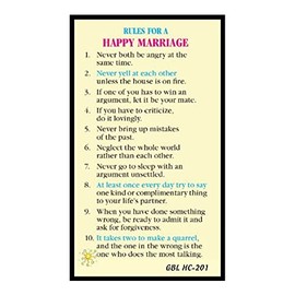 Blessed By Pope Francis Rules for a Happy Marriage Prayer Holy Card