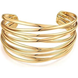 1 Pcs Twisted Gold Bracelets For Women Gold Love Bracelet Gold Women Bracelets Trendy Bracelet For Girls Boho Bracelets Gold Jewelry For Women