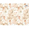 Kartos Cherubs Italian Wrapping Paper, Folded
