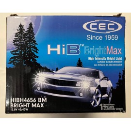CEC HiB BrightMax Automotive High/Low Sealed Beam Type 2A1(HIBI4656 BM)
