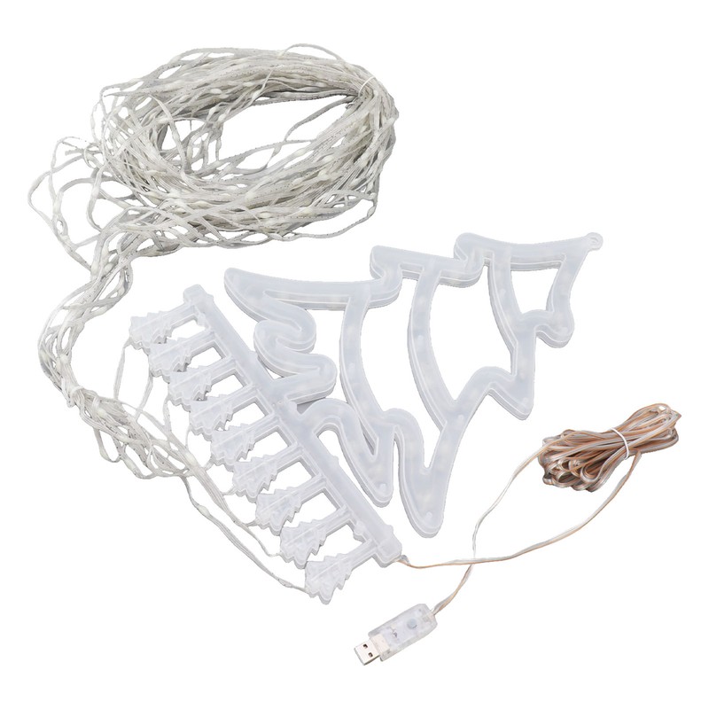 Christmas Waterfall Lights 305 LED 9 Strings 10 Modes Christmas