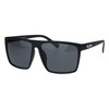 Mens Kush Classic Thin Plastic Flat Top All Black Gangster