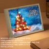 Lighting Painting Decoration USB Christmas Light Up Painting Creative Ornaments