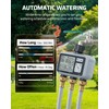 DEWENWILS 3 Zone Sprinkler Timer, Outdoor Water Timer, Programmable Hose