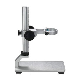 Jiusion Aluminum Alloy Universal Adjustable Professional Base Stand Holder Desktop Support Bracket for Max 1.4" in Diameter USB Digital Microscope Endoscope Magnifier Loupe Camera (Aluminium Alloy)