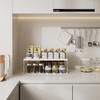 Asiingkel Stackable Expandable Metal Shelf Organizer - Adjustable Wire Storage