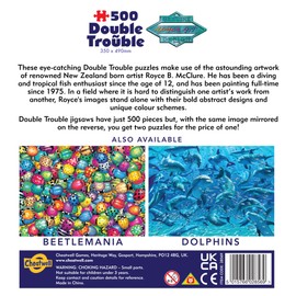 Cheatwell Games 658 28569 EA Double-Trouble Puzzles Planets, red