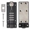 Weielt Digit Combination Locking Bolt, 4 Digit Sliding Lockable 120mm