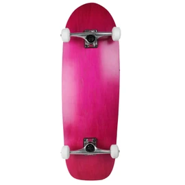 Moose Old School 10" x 33" Stained Pink Blank Skateboard Complete