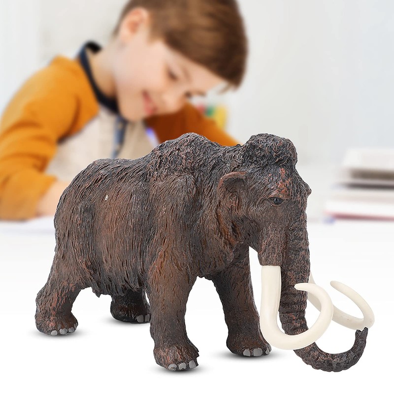 Itonash Mammoth Model, Simulation Old Animal Figures Mammoth, Realistic Prehistoric
