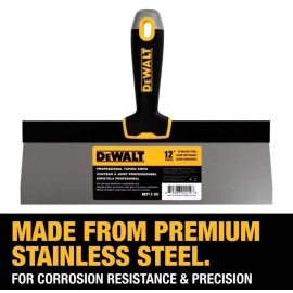DEWALT 12" Drywall Taping Knife Stainless Steel | DEWALT | DXTT-2-137